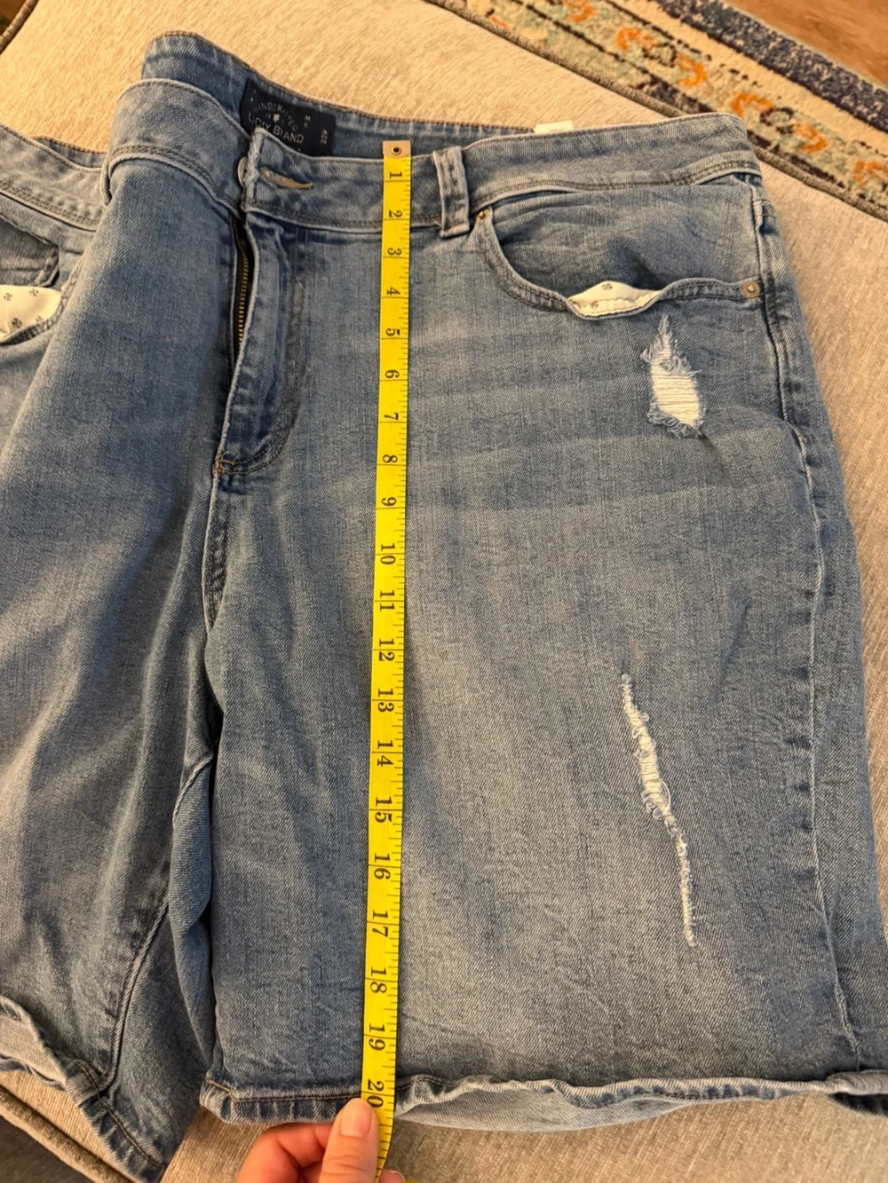 Lucky Brand Ginger Star Jean Short Size 22W